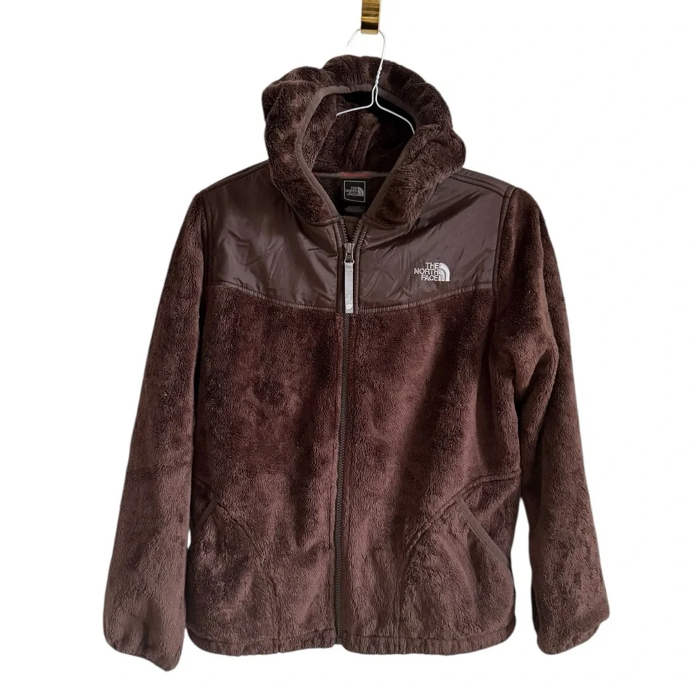 The North Face Osito Full-Zip Fleece Jacket Girls XL Cocoa Brown Fleece Hoodie